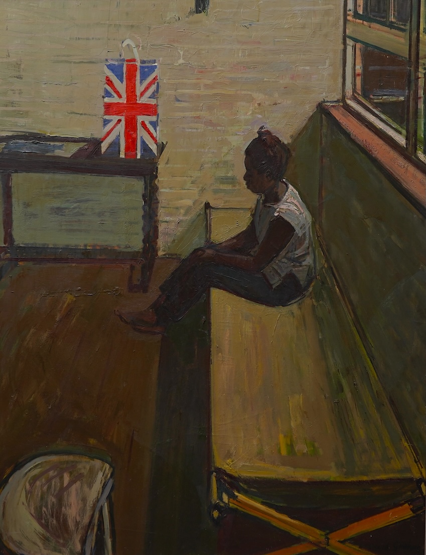 David Graham RP, (b.1926), 'Back in Britain'